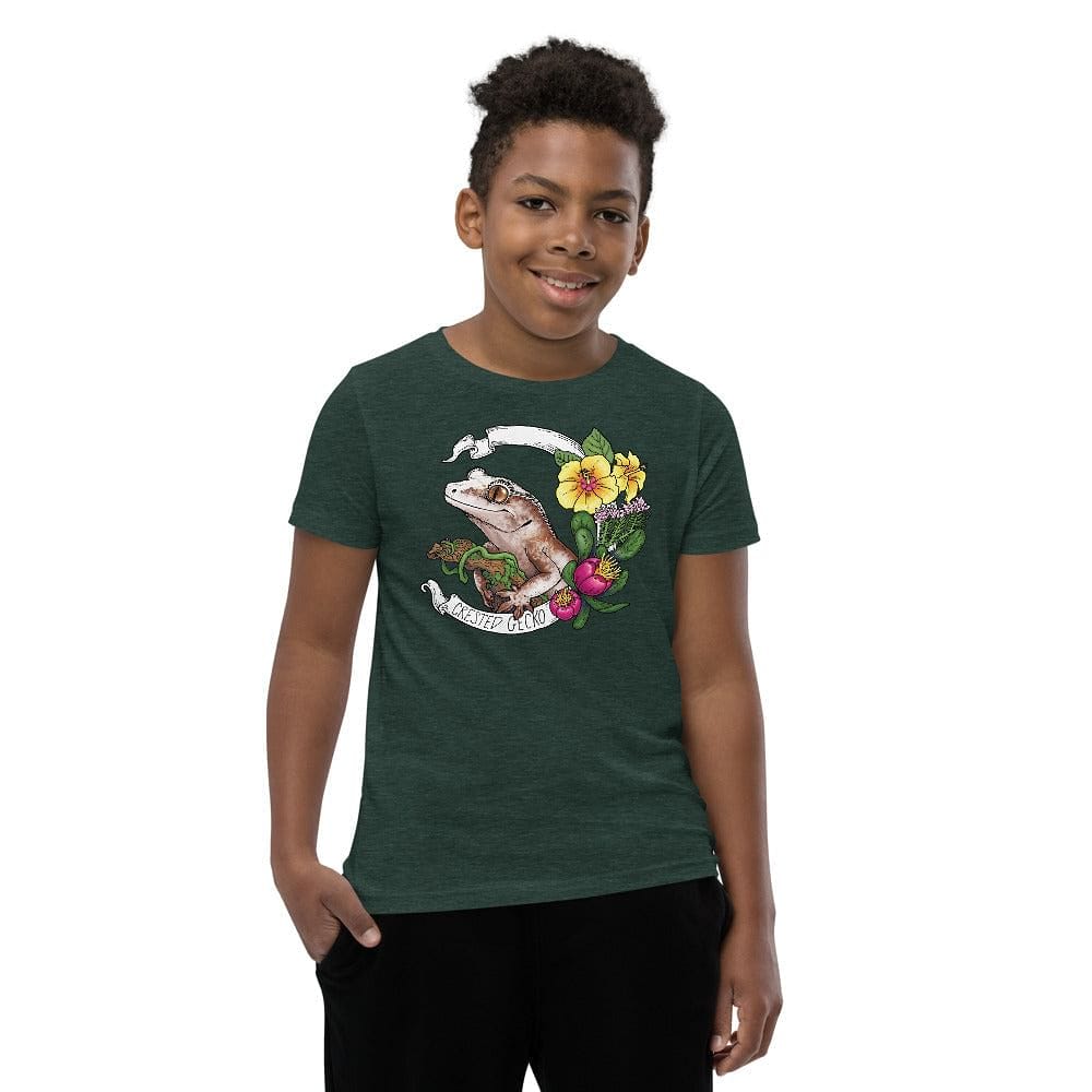Youth Crested Gecko Banner Tee