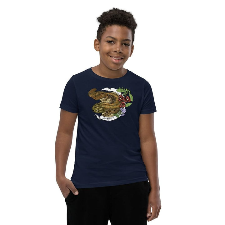 Youth Hellbender Snot Otter Banner Tee